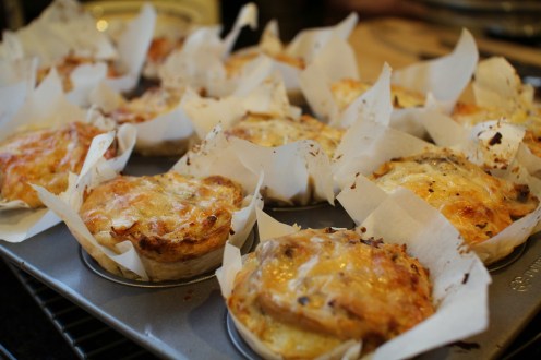 Mushroom Truffle and Cheese Brioche