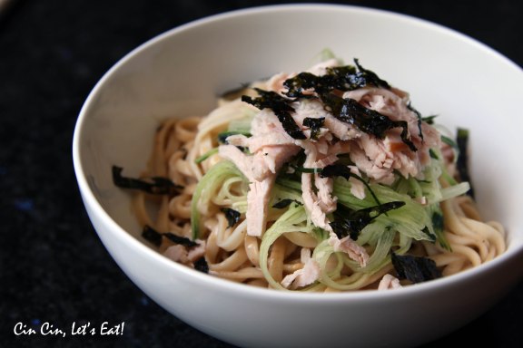 cold noodle with peanut sauce